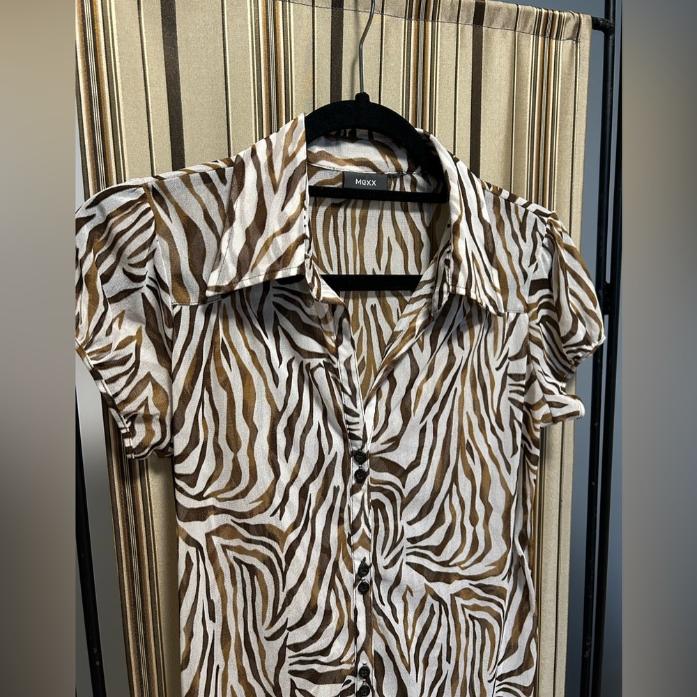 Mexx zebra mesh top - Picture 3 of 13